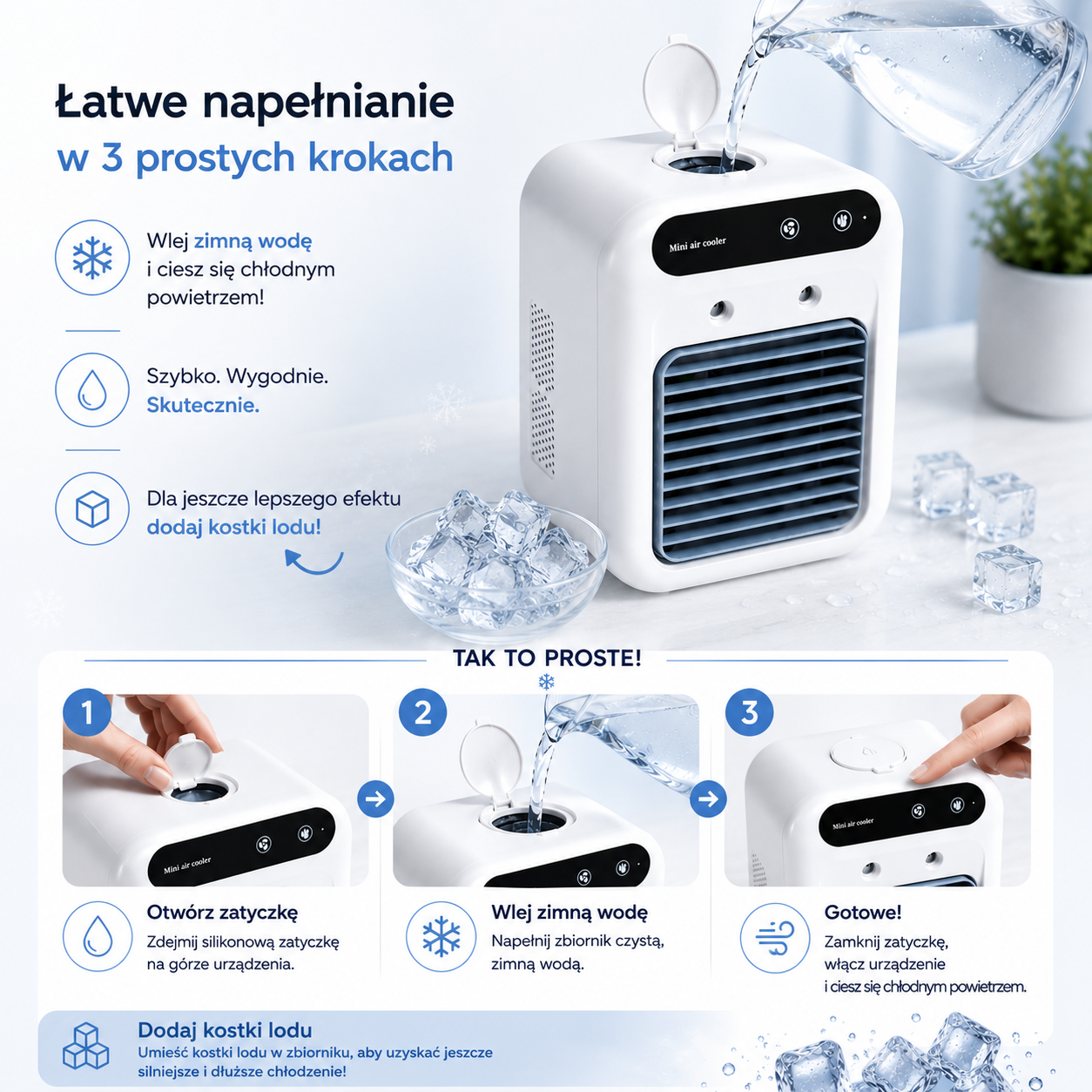 Frosten™ Mini Air Cooler